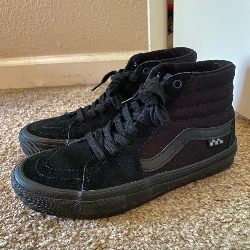Vans Black Sk8-Hi Shoes